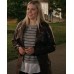 The Sex Lives of College Girls Reneé Rapp Brown Leather Coat The Sex Lives of College Girls Reneé Rapp Brown Leather Coat